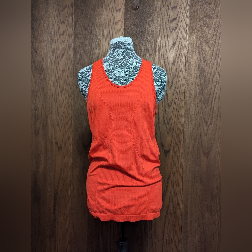 Red Zyia Racer Back Top